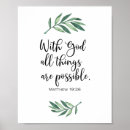Search for with god all things are possible posters Matthew