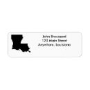 Search for louisiana return address labels State