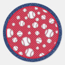 Recherche de baseball ball stickers Rouge