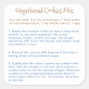 Search for cookie jar stickers Gingerbread