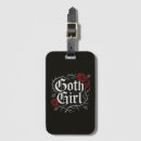 Search for gothic luggage tags Typography