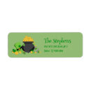 Search for cute st patricks day return address labels Irish