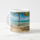Search for coconut palm trees mugs Beach