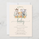 Search for zoo baby shower invitations Gender neutral