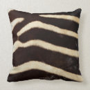 Recherche de peau zèbre coussins Blanc