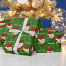 Search for golf christmas wrapping paper Pattern