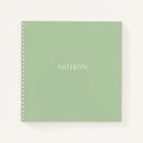 Recherche de vert carnets Minimaliste