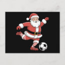 Recherche de père football cartes postales Xmas