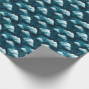 Recherche de ciel bleu foncé papier cadeau Espace