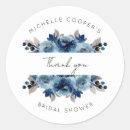 Search for blue flower stickers Dusty blue floral