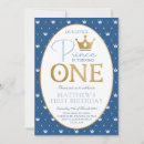 Search for little prince party invitations Blue