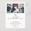 Search for funny wedding announcement cards Change of plans