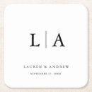 Recherche de faire part de mariage bar Minimaliste