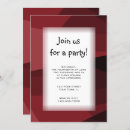Recherche de block party invitations Rouge