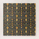 Search for vintage art deco puzzles Illustration