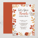 Search for lets give thanks invitations Autumn