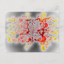 Search for flames horizontal postcards Fire