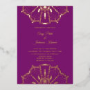 Search for purple paisley wedding invitations Hindu