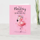 Search for flamingo mothers day cards Tropical