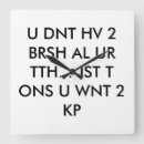 Recherche de textes horloges Mur