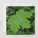 Recherche de feuille érable invitations Canada