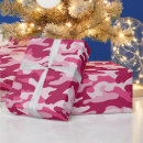 Search for pink camo wrapping paper Girly
