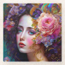 Search for pop art coasters Woman