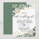 Search for geo wedding invitations Eucalyptus