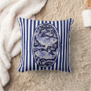 Search for blue and white fish pillows Elegant