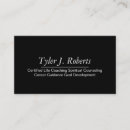 Search for life coach business cards Counseling