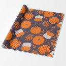 Search for pumpkins wrapping paper Modern