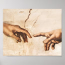 Search for creation of adam posters Michelangelo