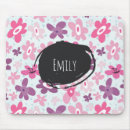 Search for floral fun mousepads Cute
