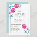 Search for floral border modern invitations Watercolor flowers