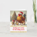 Search for rooster christmas cards Hen