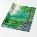 Search for landscape wrapping paper Blue