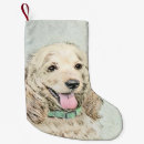 Search for cocker spaniel christmas stockings Dog