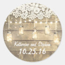 Search for rustic mason jar wedding stickers Barn