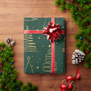 Search for emerald green wrapping paper Forest