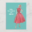 Search for glamourous woman cards Retro