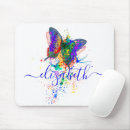 Recherche de papillons tapis souris Peinture