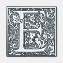 Recherche de monogramme e magnets Alphabet
