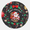 Search for holida stickers Santa