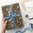 Recherche de motif baroque papier cadeau Fleurs