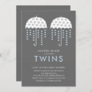 Search for umbrella baby boy shower invitations Modern