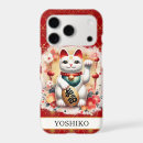 Search for maneki neko iphone cases Red