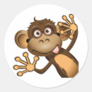 Search for funny monkey stickers Animal