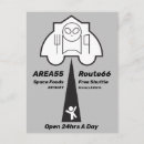 Search for promotional business postcards Restaurant
