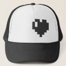 Recherche de pixel casquettes Coeur
