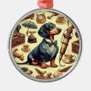 Search for vintage dachshund ornaments Puppy